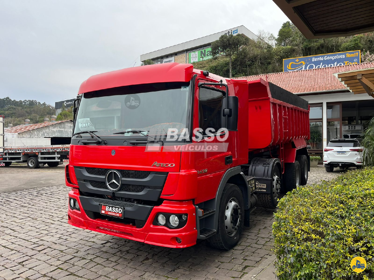 CAMINHAO MERCEDES-BENZ MB 2430 Caçamba Basculante BiTruck 8x2 Basso Veículos GARIBALDI RIO GRANDE DO SUL RS